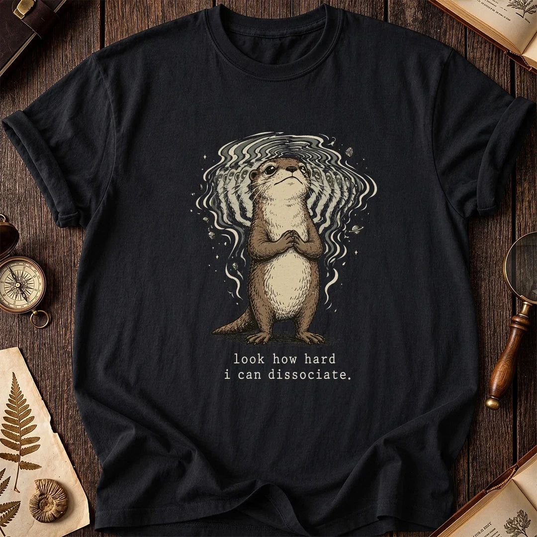 Dissociate Otter T-Shirt product image 2
