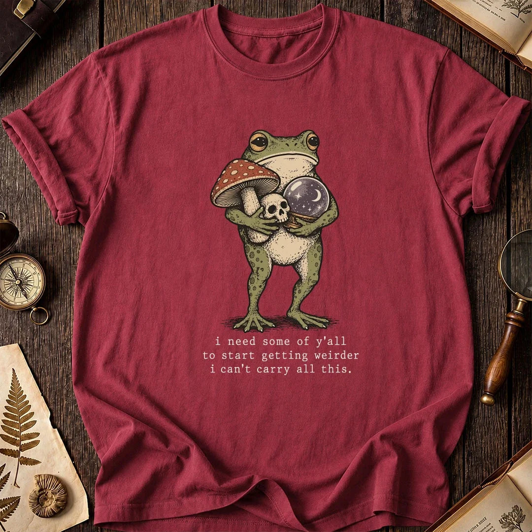 Get Weirder Frog T-Shirt product image 5