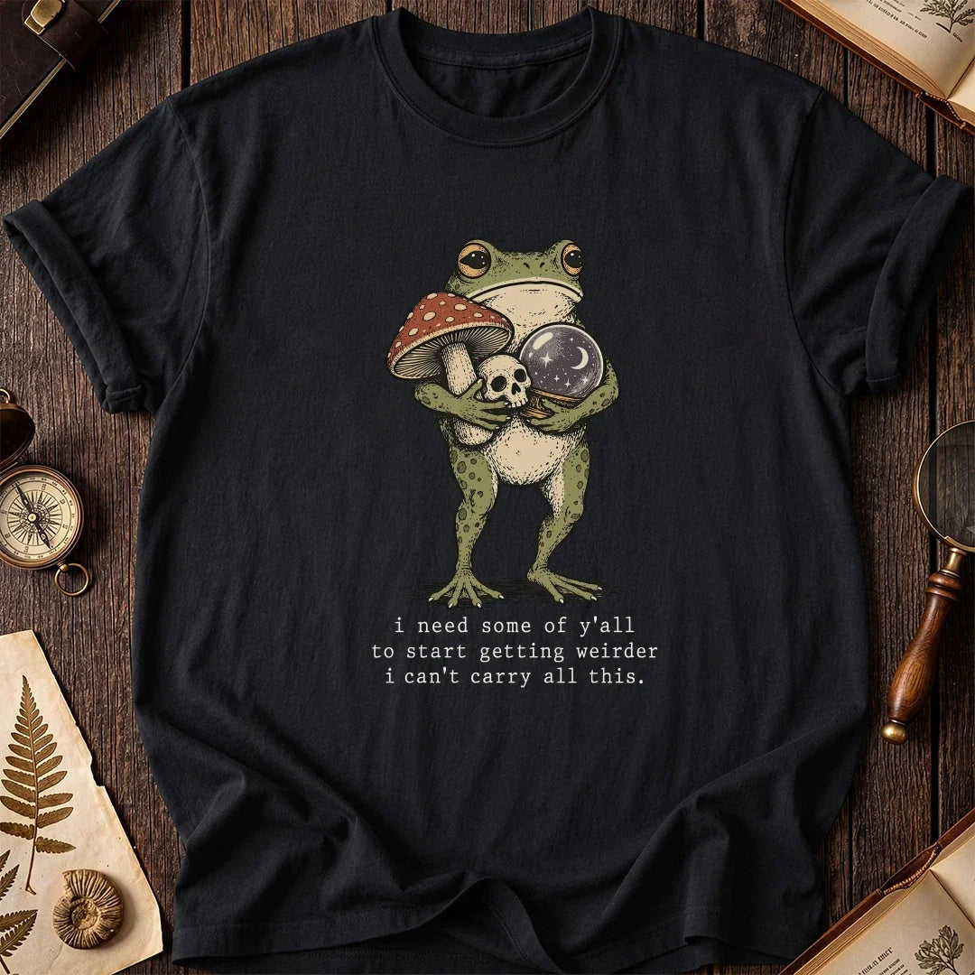 Get Weirder Frog T-Shirt product image 2