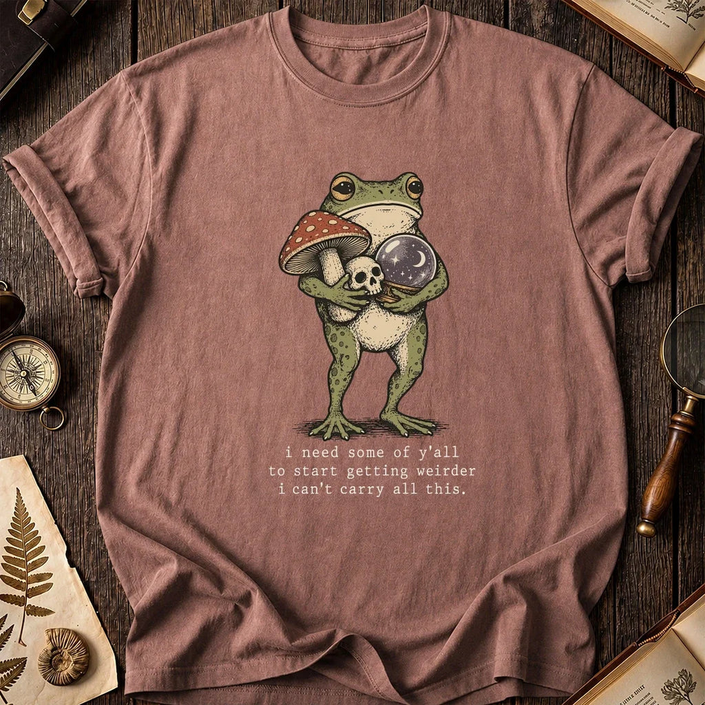 Get Weirder Frog T-Shirt product image 8