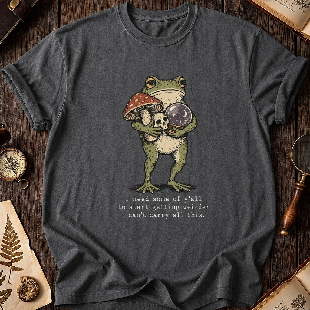 Get Weirder Frog T-Shirt product image 6