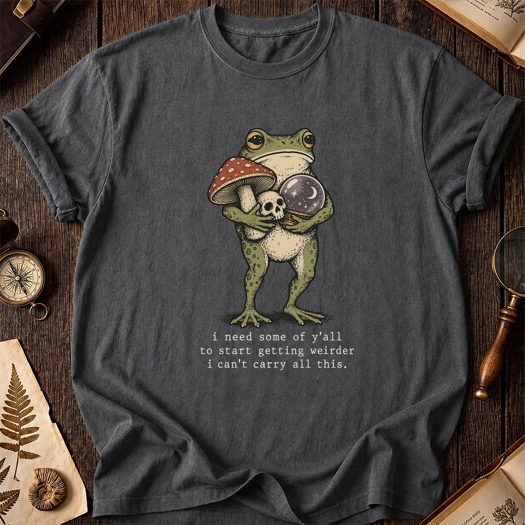 Get Weirder Frog T-Shirt product image 6