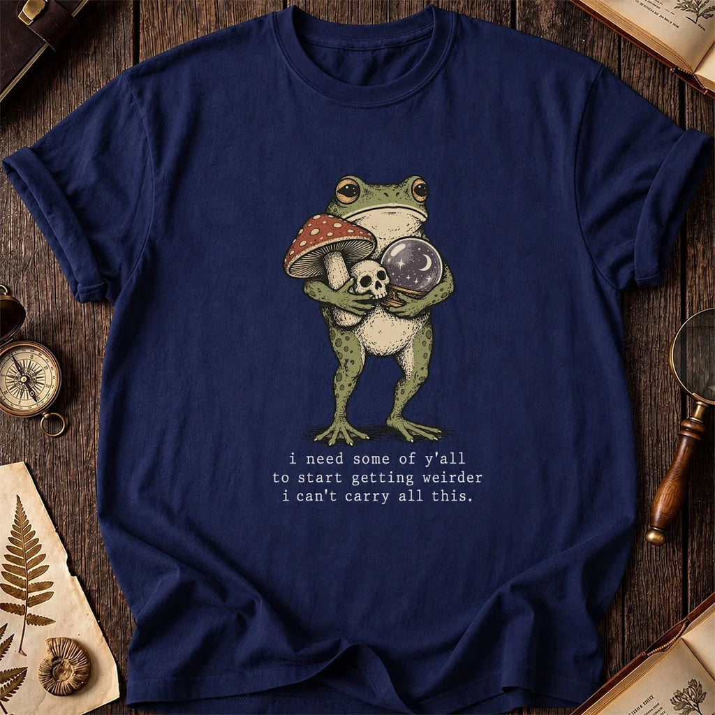 Get Weirder Frog T-Shirt product image 7