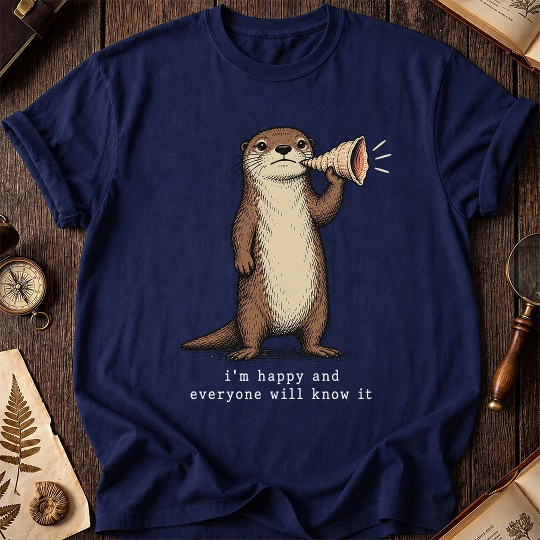 Happy Otter T-Shirt product image 7