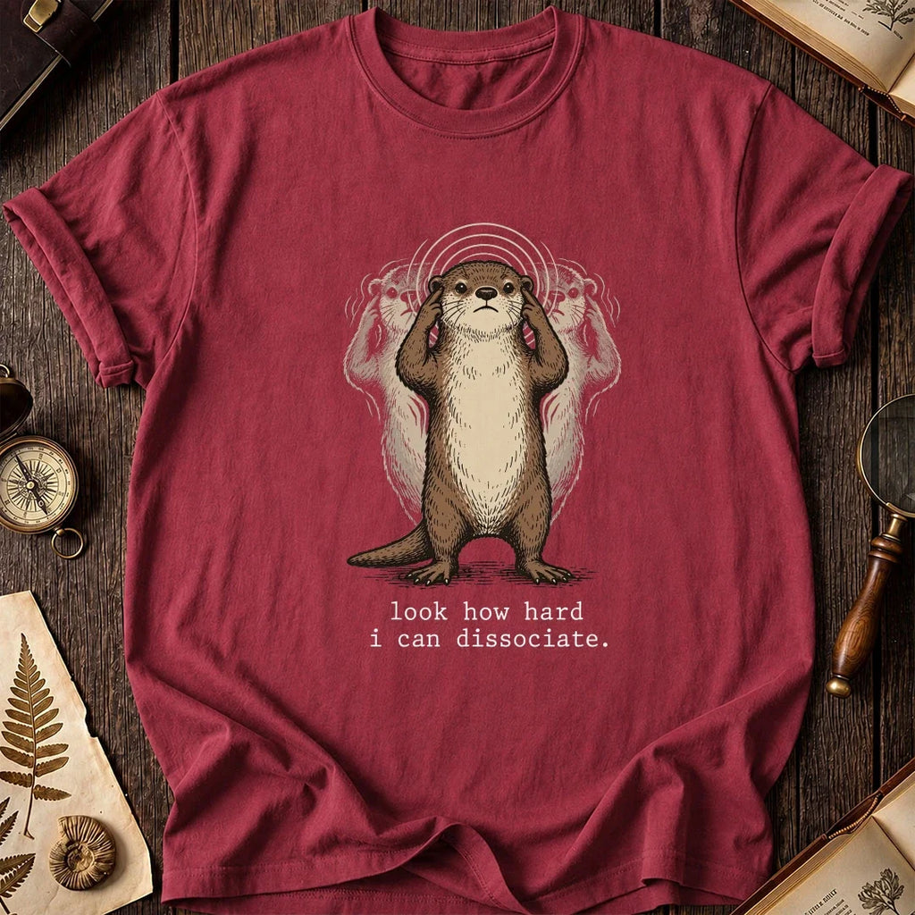 Hard Dissociate Otter T-Shirt product image 4