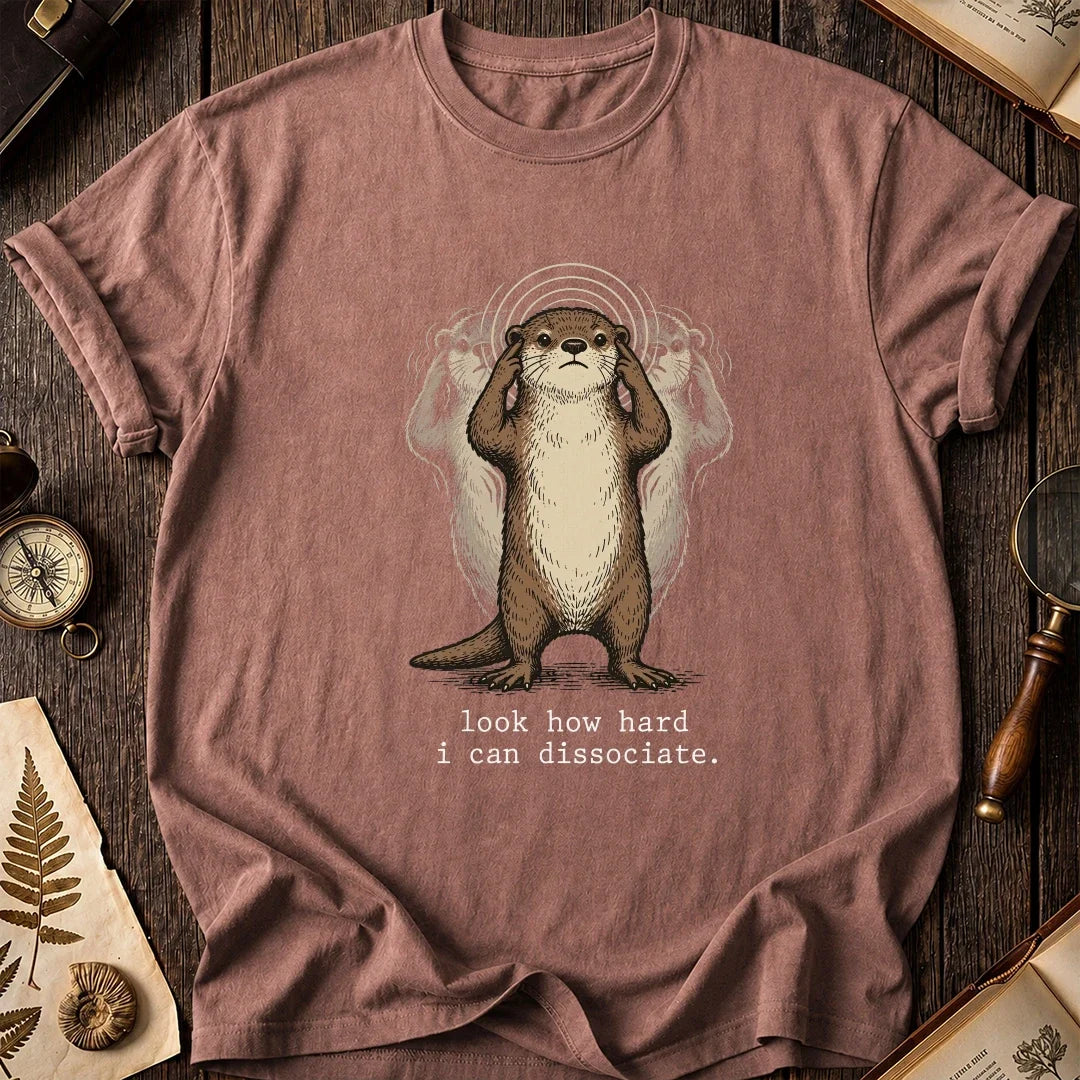 Hard Dissociate Otter T-Shirt product image 8