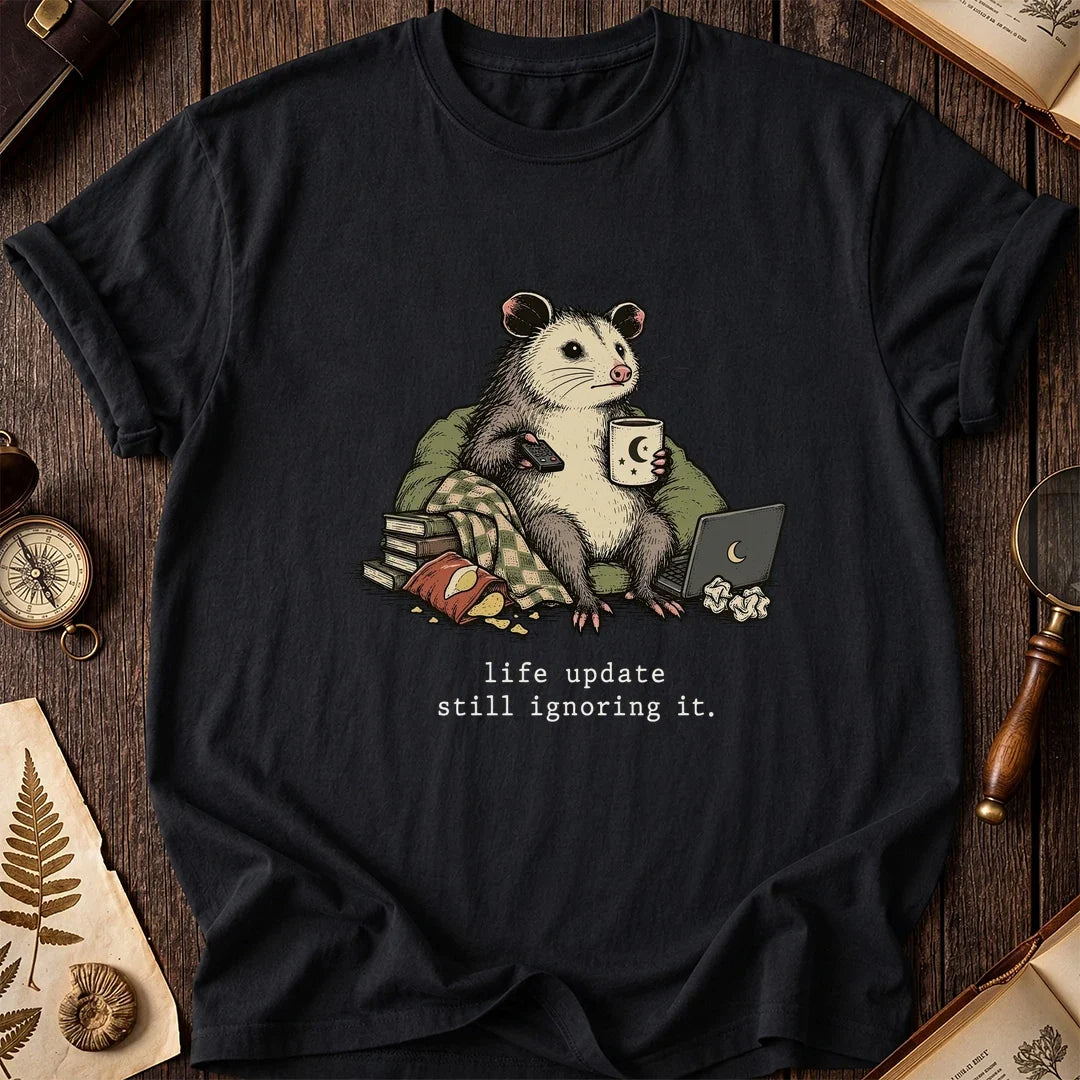 Ignoring It Possum T-Shirt product image 2