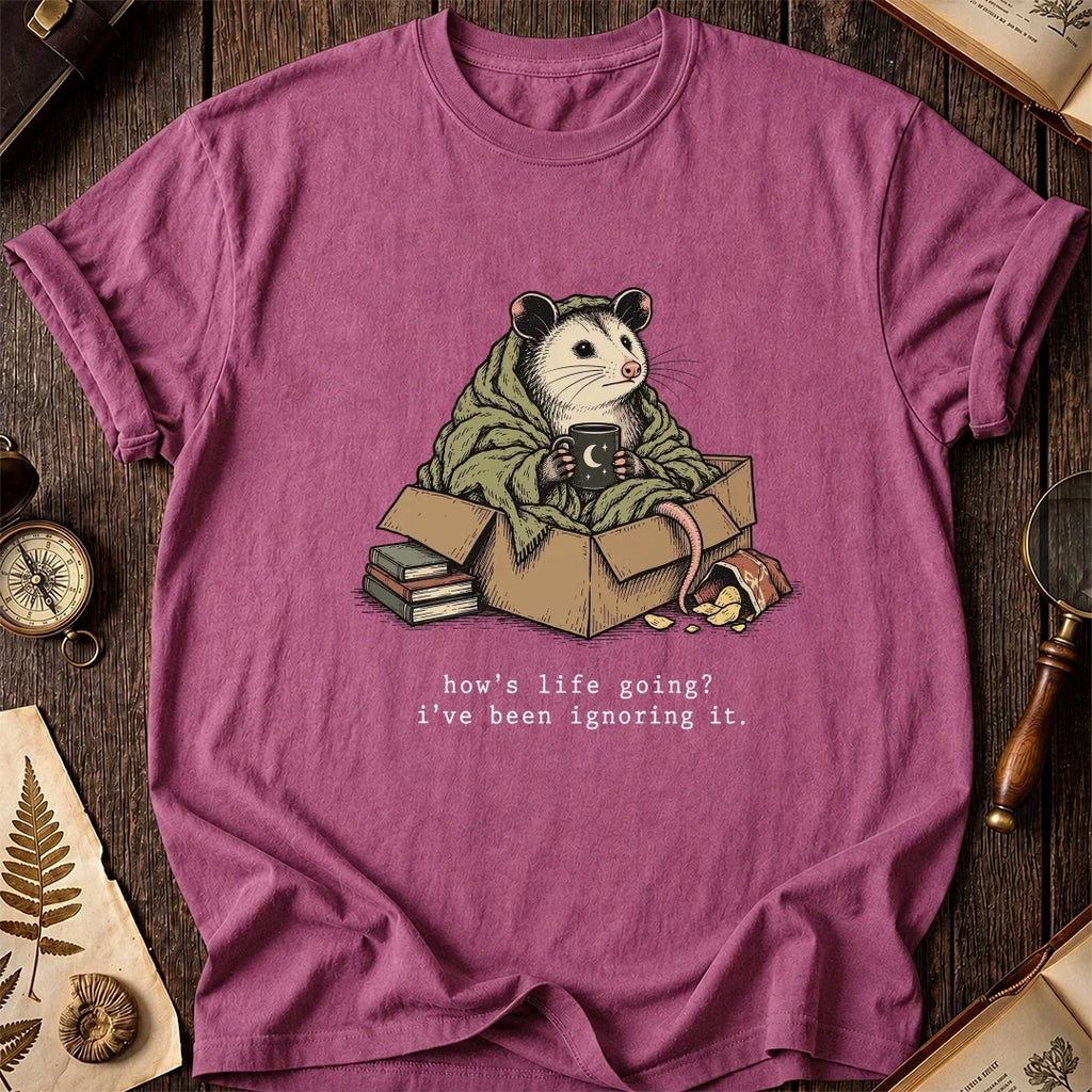 Ignoring Life Possum T-Shirt product image 3