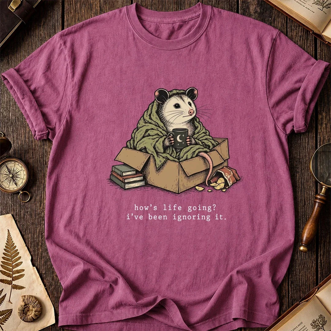Ignoring Life Possum T-Shirt product image 3