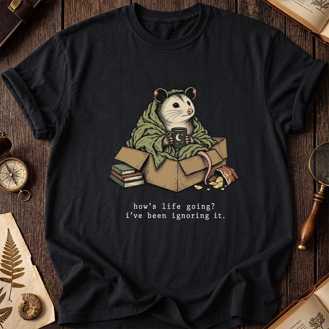 Ignoring Life Possum T-Shirt product image 2