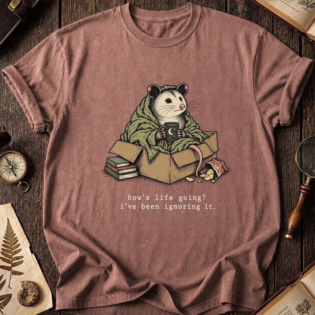 Ignoring Life Possum T-Shirt product image 8