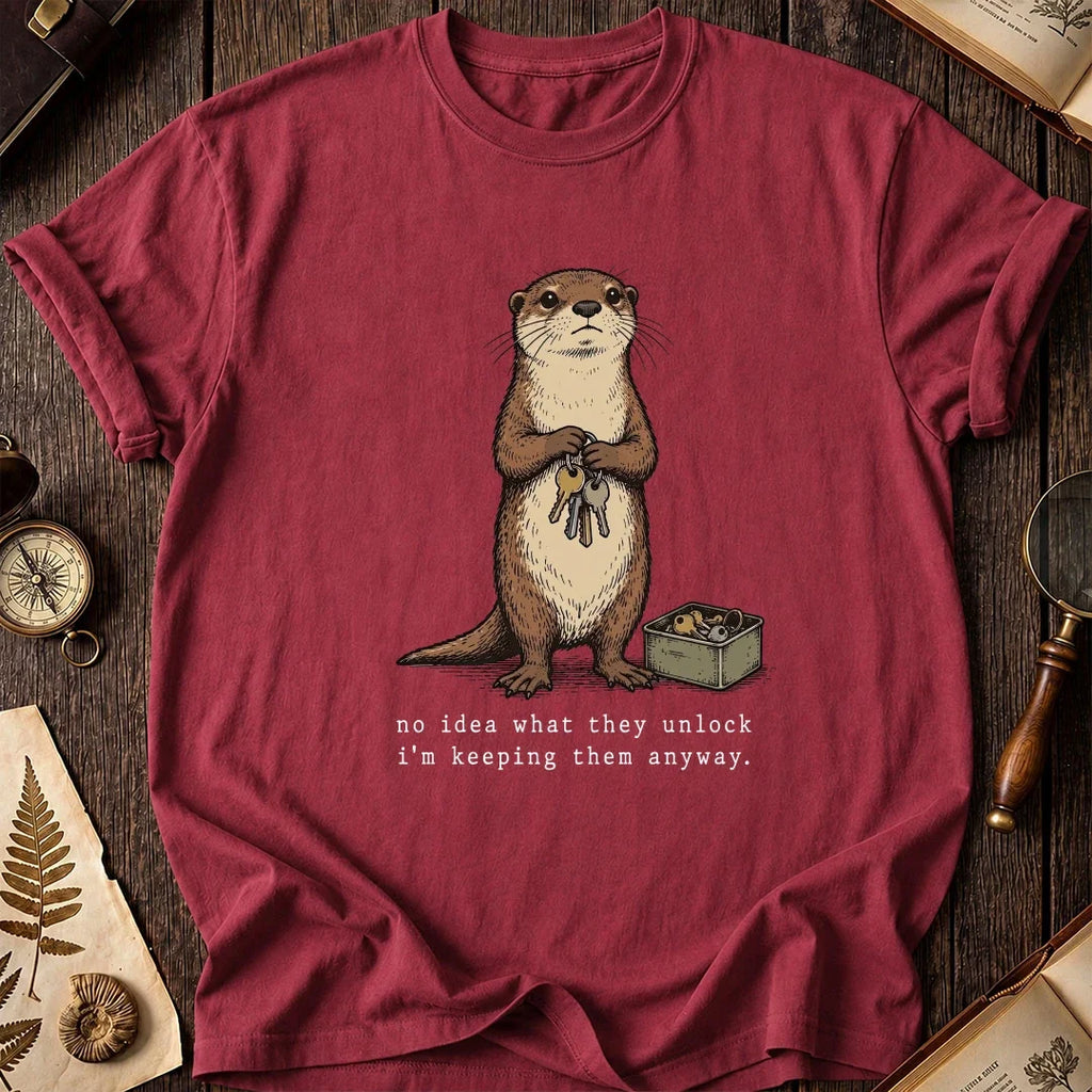 Key Keeper Otter T-Shirt product image 4