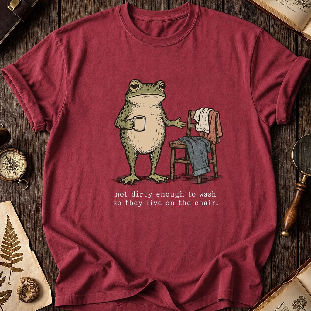 Laundry Chair Frog T-Shirt product image 5