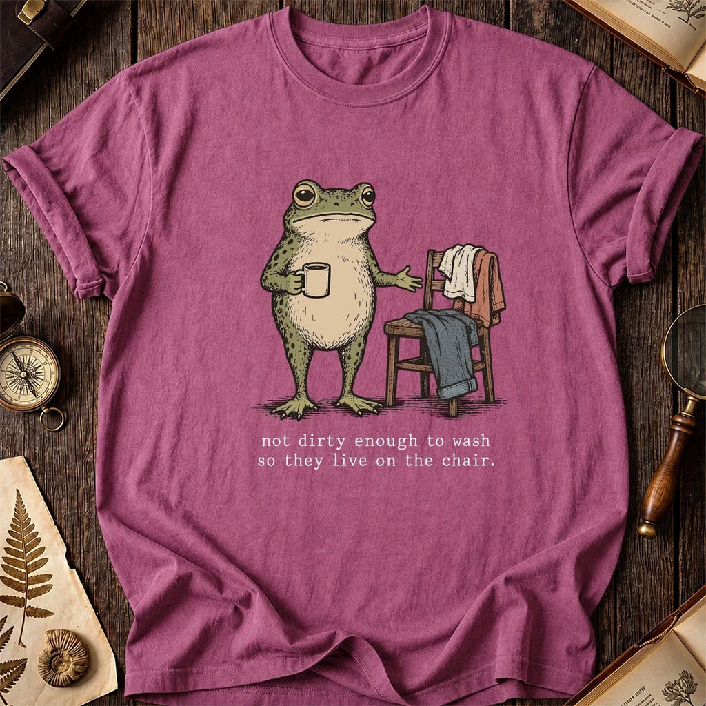 Laundry Chair Frog T-Shirt product image 3