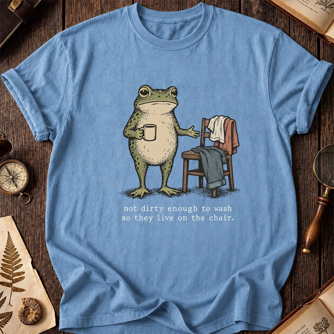 Laundry Chair Frog T-Shirt product image 4
