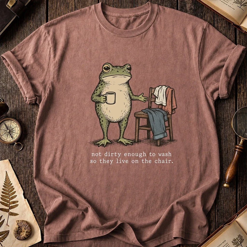 Laundry Chair Frog T-Shirt product image 8