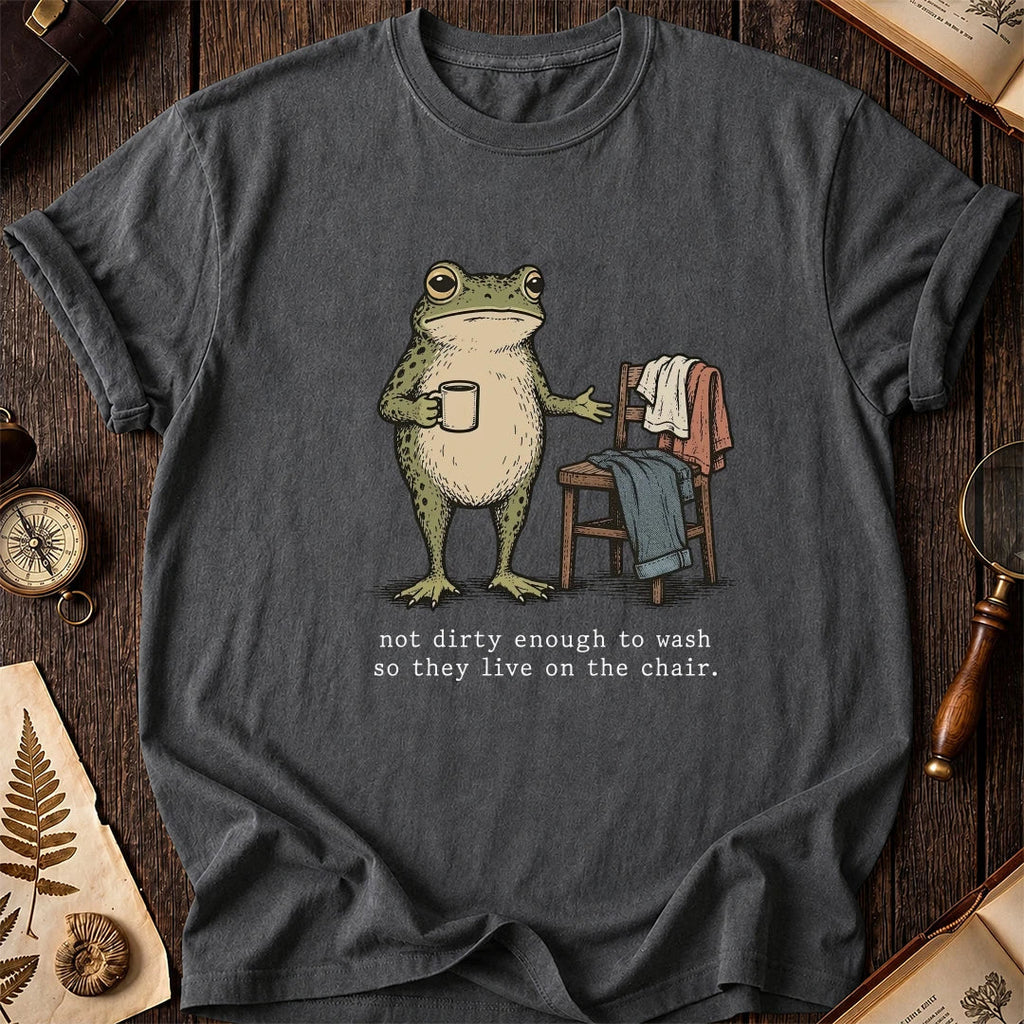 Laundry Chair Frog T-Shirt product image 6