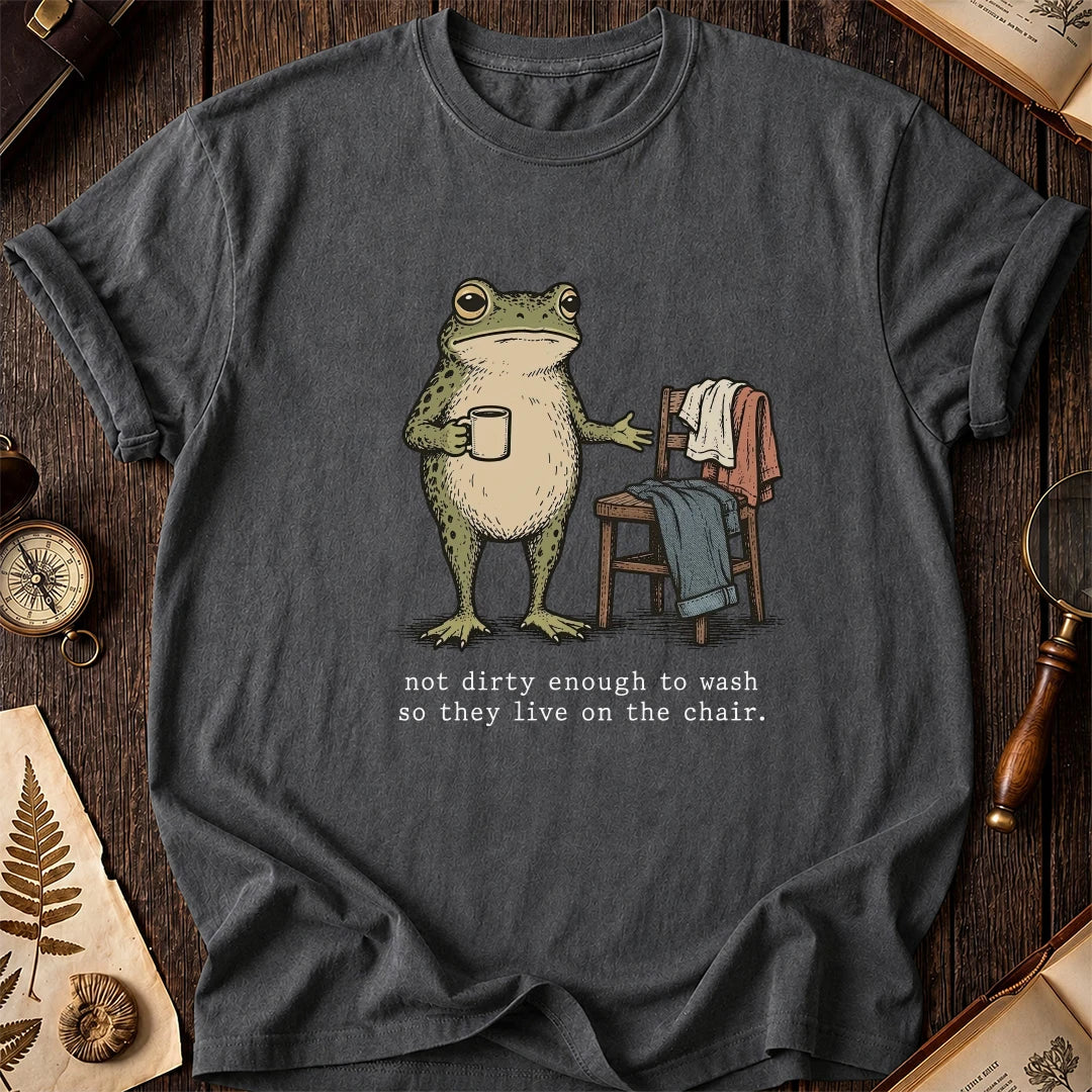 Laundry Chair Frog T-Shirt product image 6