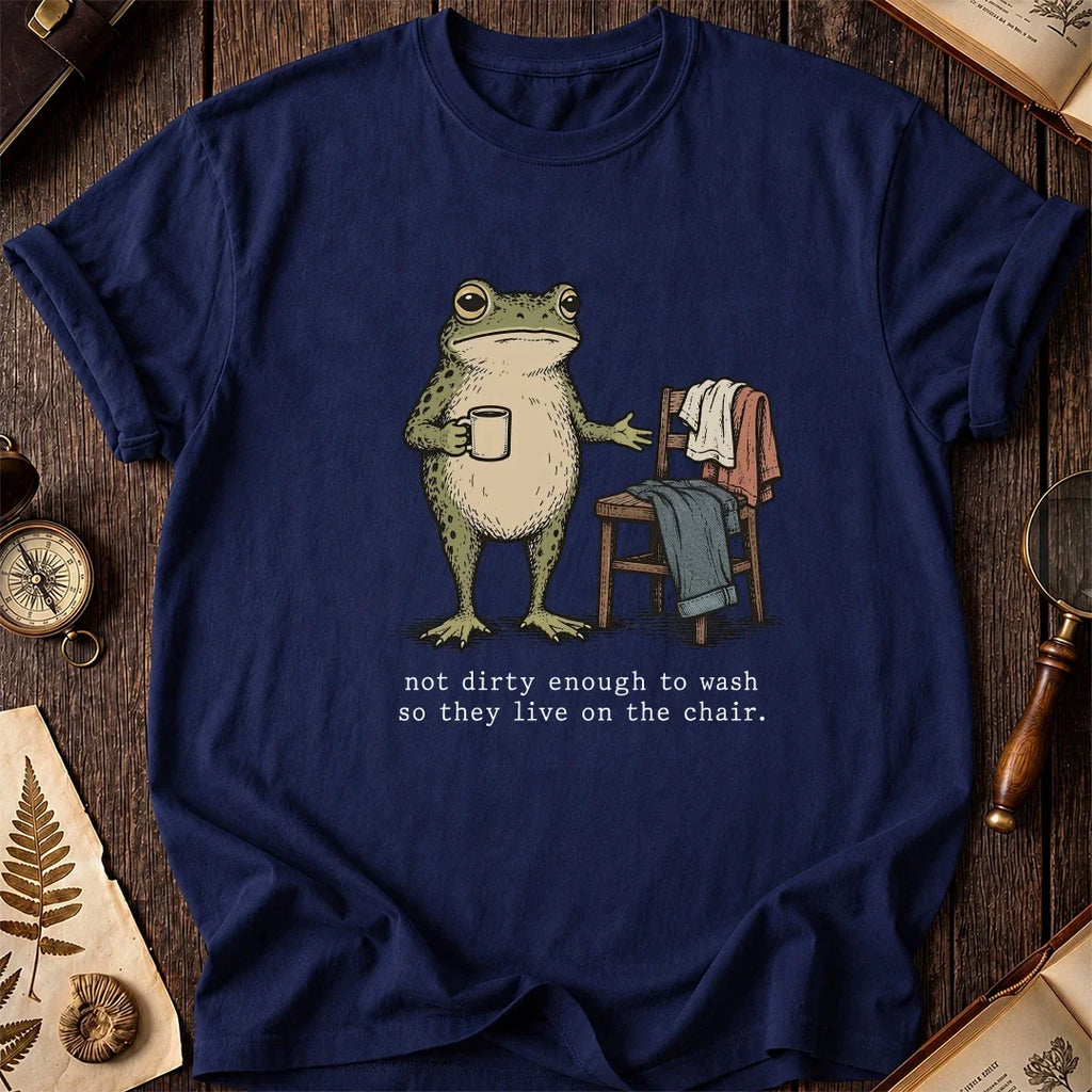 Laundry Chair Frog T-Shirt product image 7