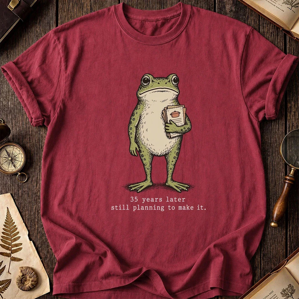 Make It Later Frog T-Shirt product image 5