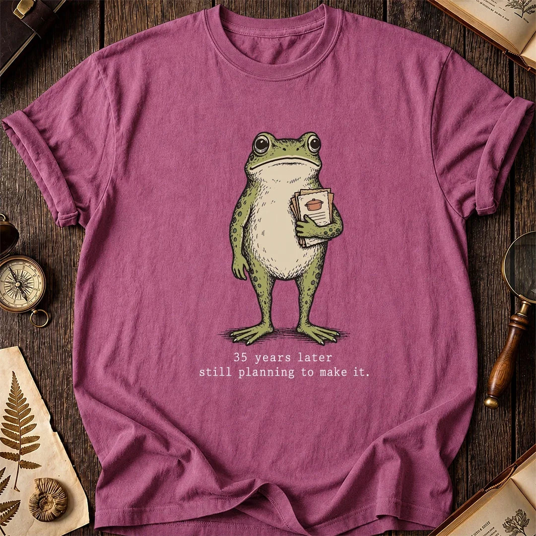 Make It Later Frog T-Shirt product image 3