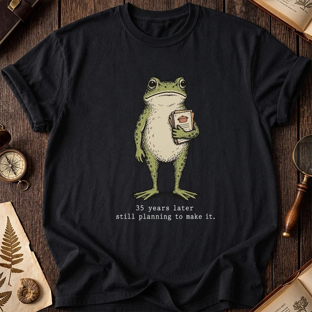 Make It Later Frog T-Shirt product image 2