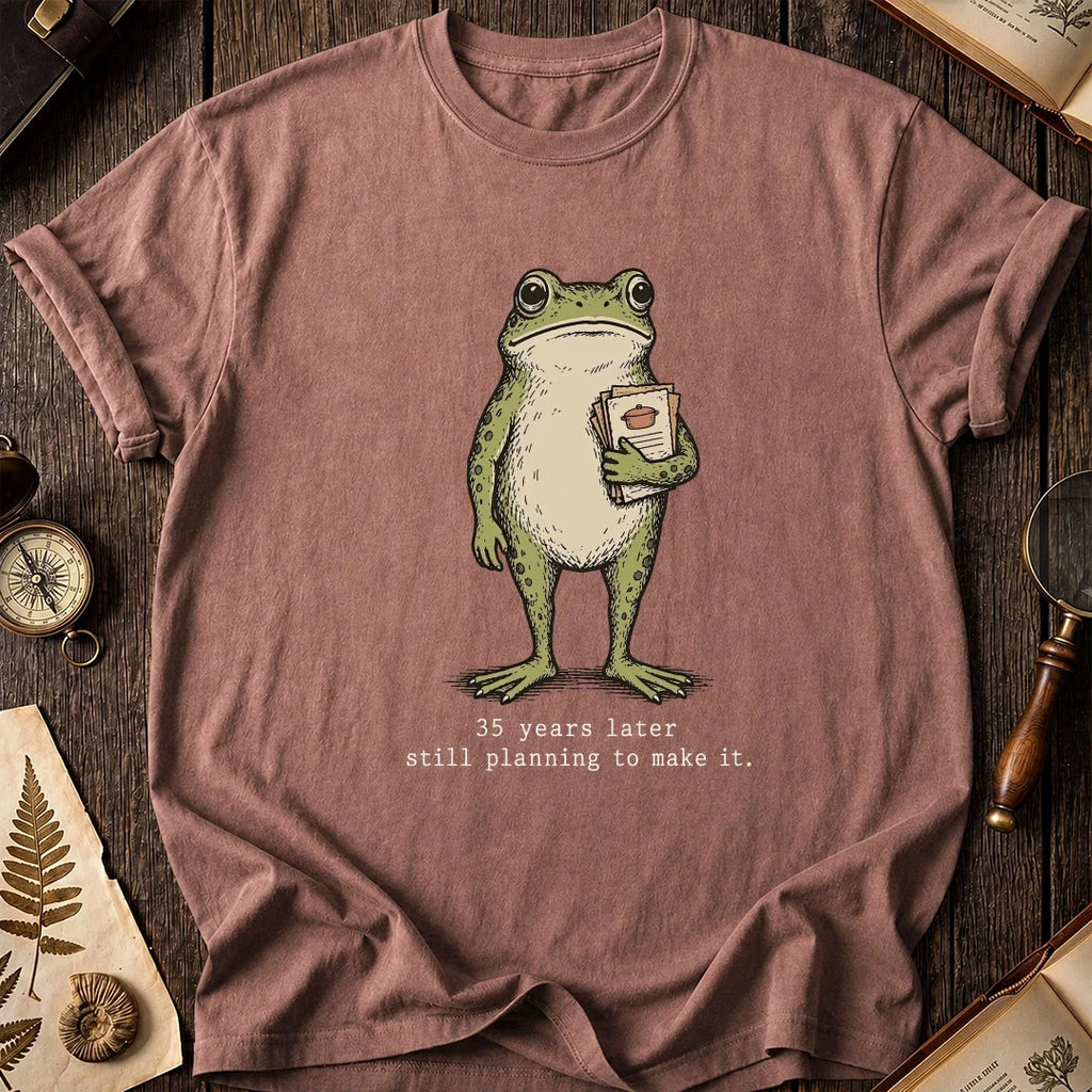 Make It Later Frog T-Shirt product image 8