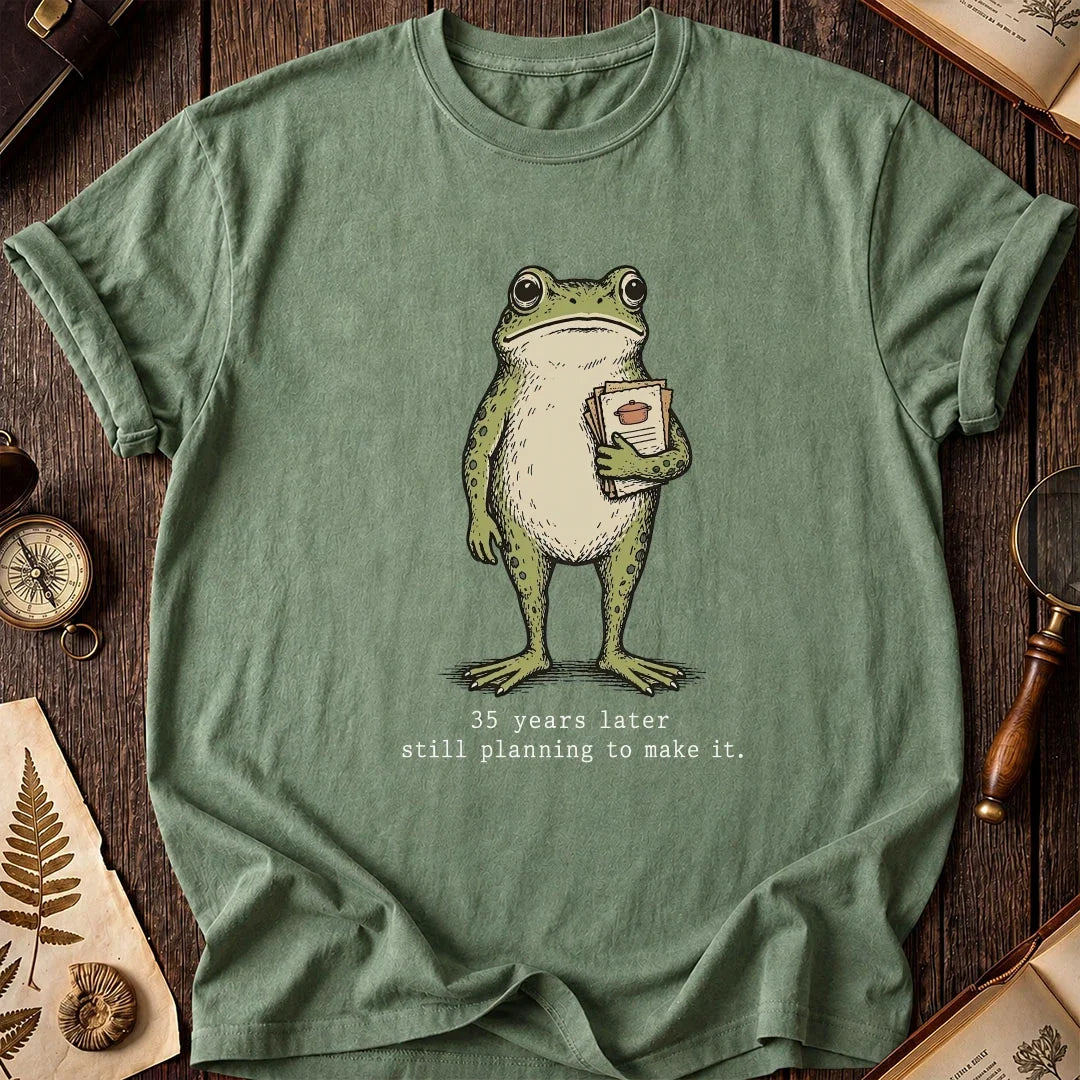 Make It Later Frog T-Shirt product image 1