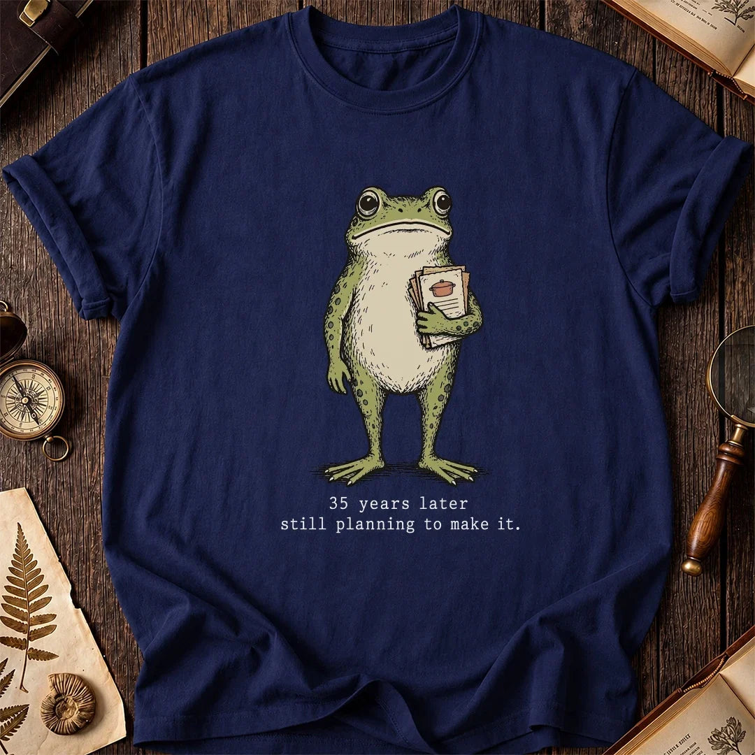 Make It Later Frog T-Shirt product image 7