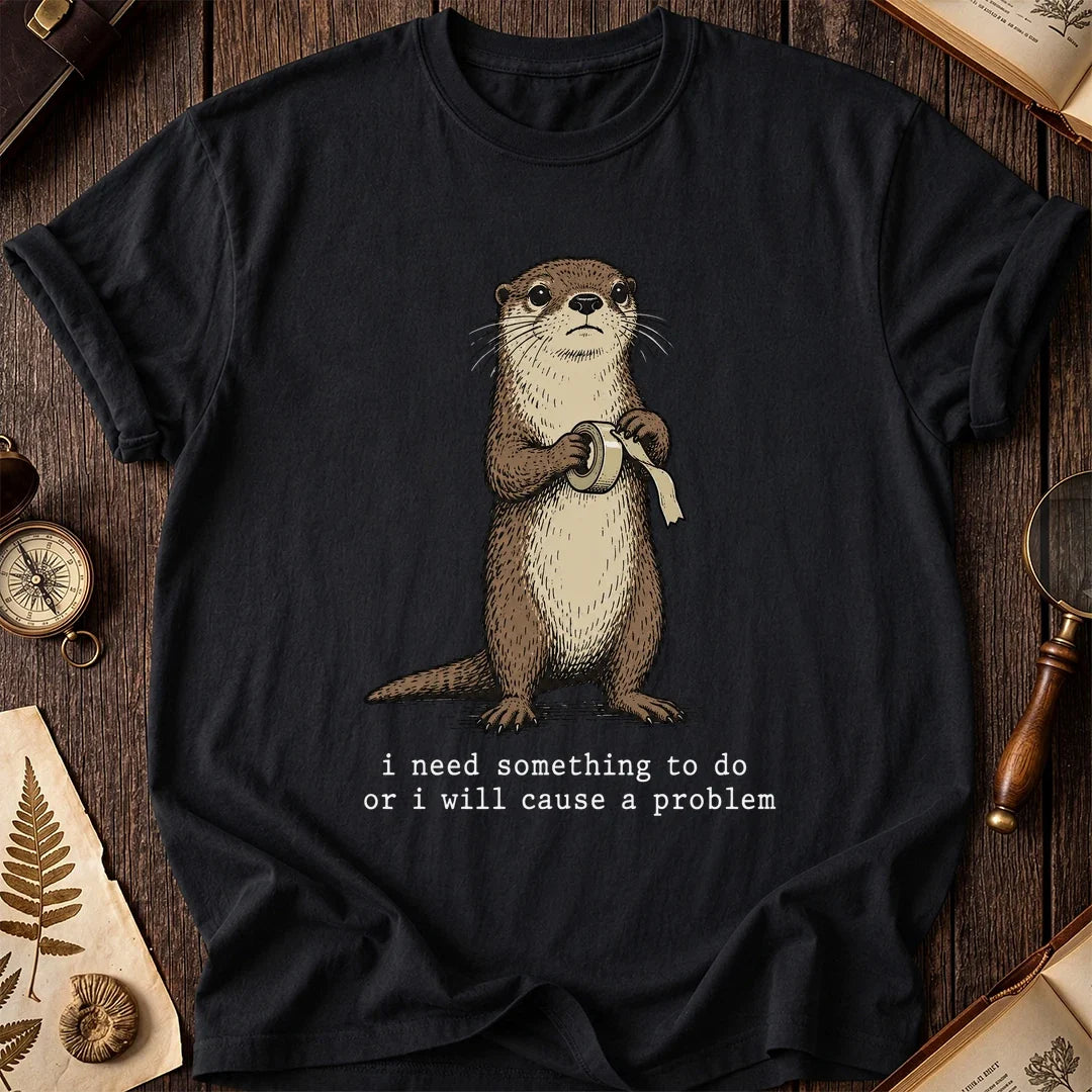 Need A Task Otter T-Shirt product image 2