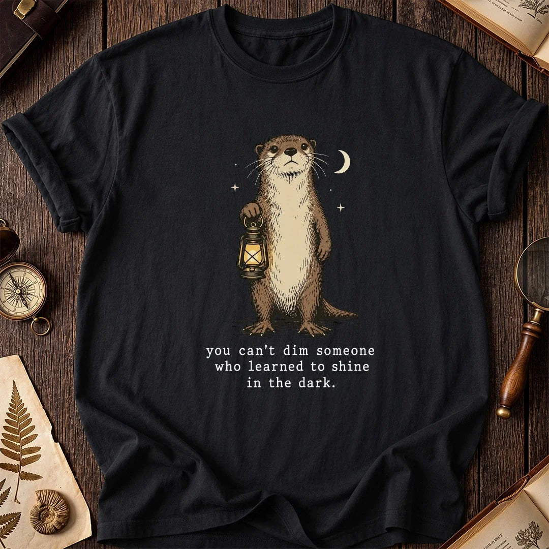 Night Glow Otter T-Shirt product image 2