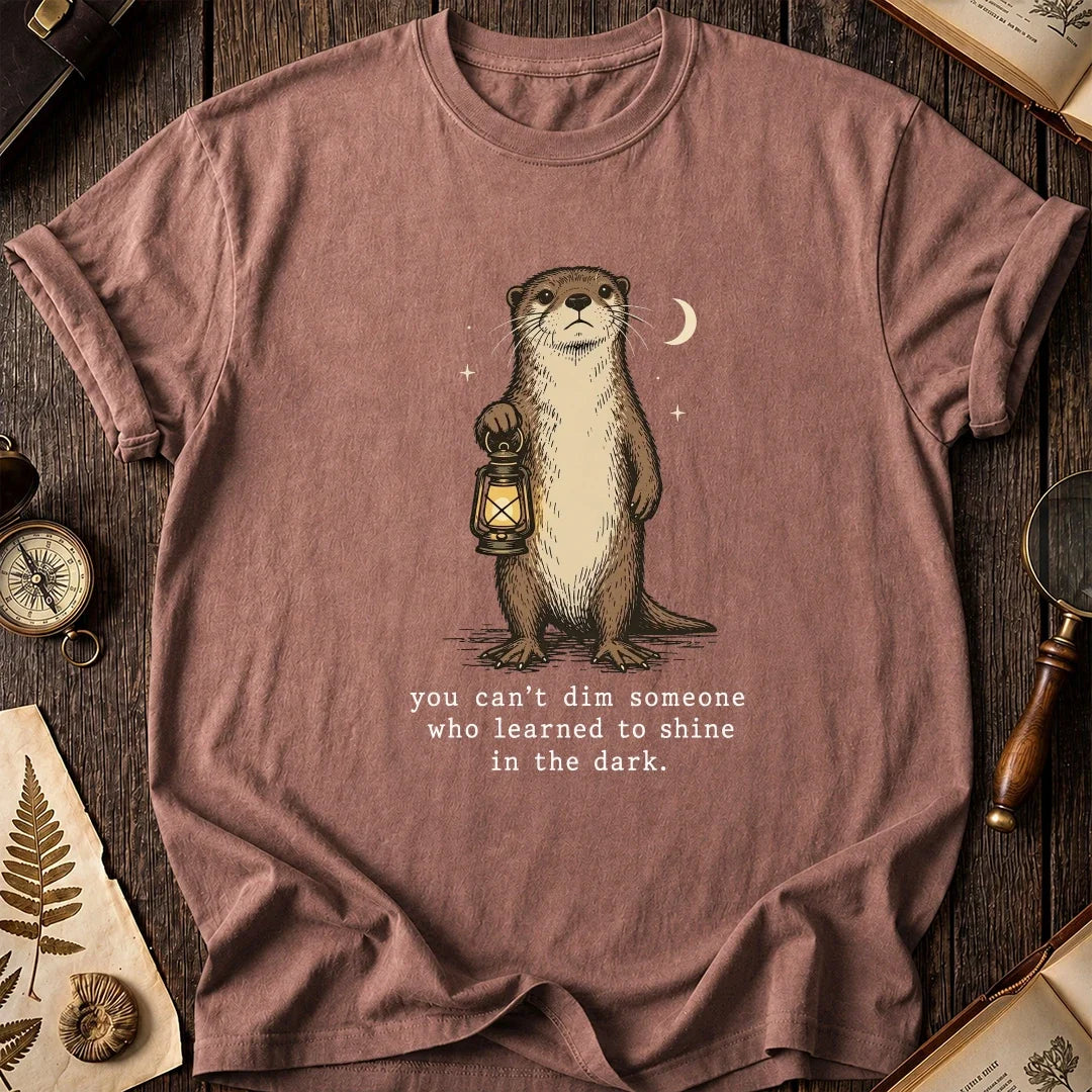 Night Glow Otter T-Shirt product image 8