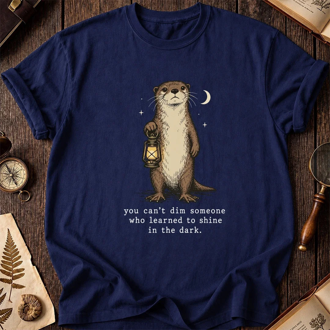 Night Glow Otter T-Shirt product image 7