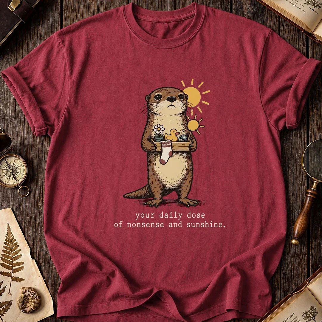 Nonsense Dose Otter T-Shirt product image 4