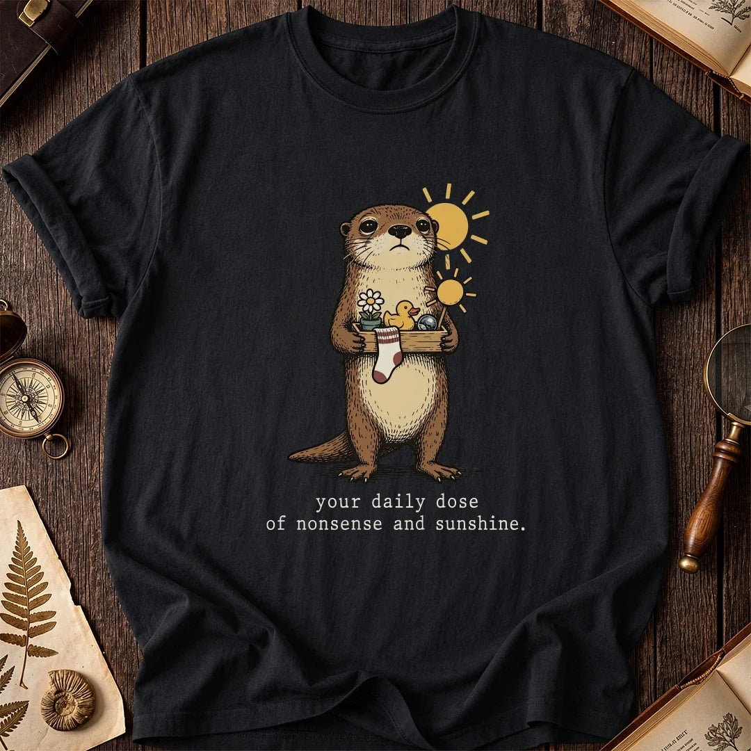 Nonsense Dose Otter T-Shirt product image 2