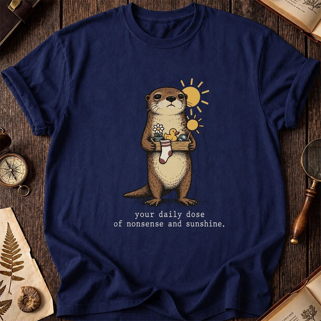 Nonsense Dose Otter T-Shirt product image 7