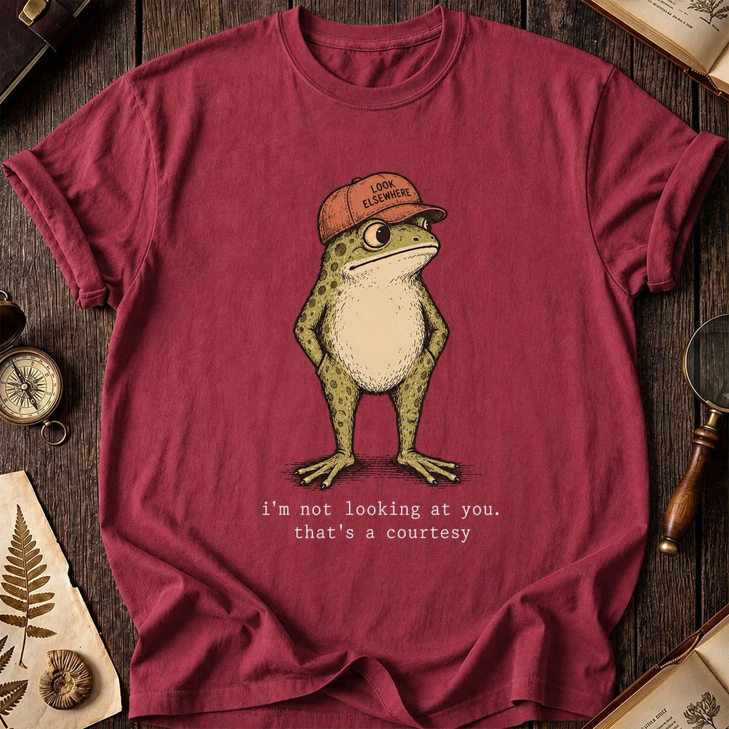 Not Looking Frog T-Shirt product image 5