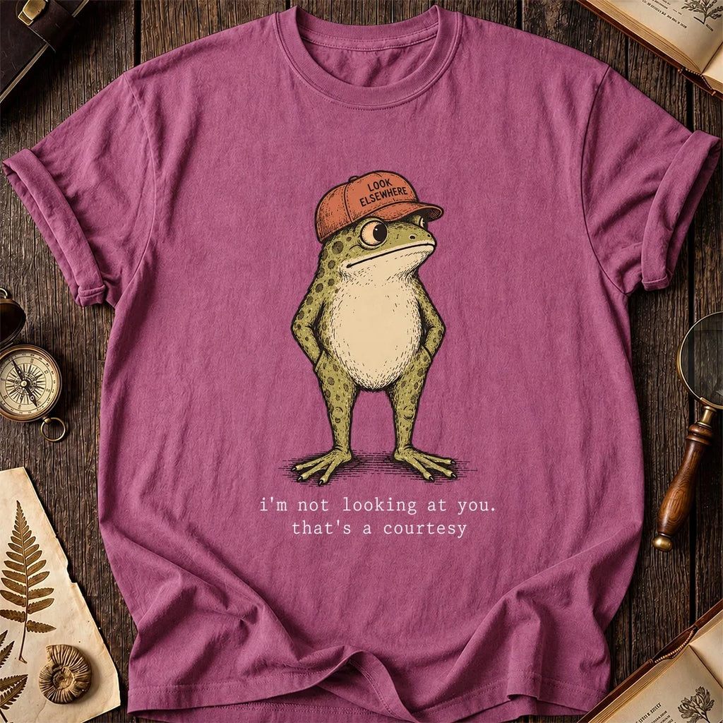Not Looking Frog T-Shirt product image 2