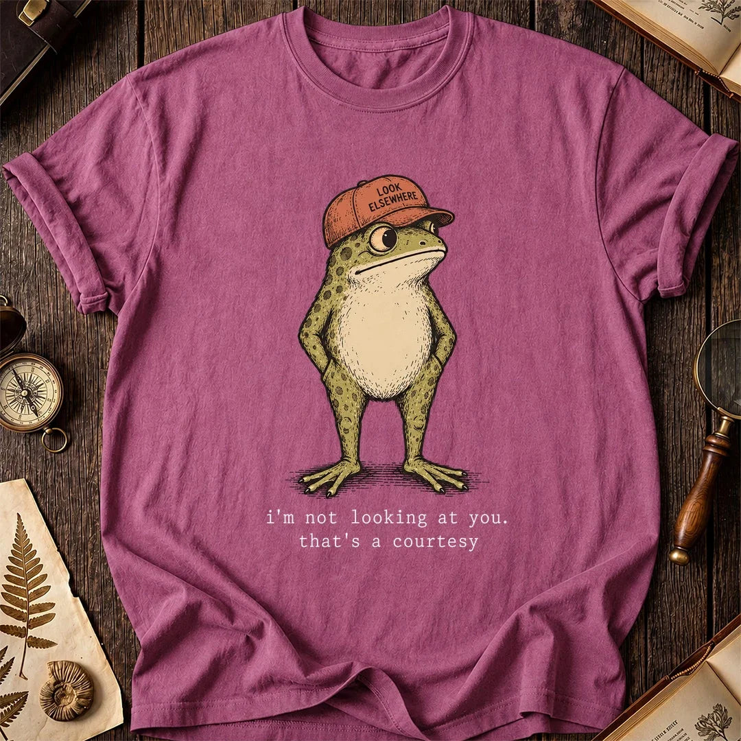 Not Looking Frog T-Shirt product image 2
