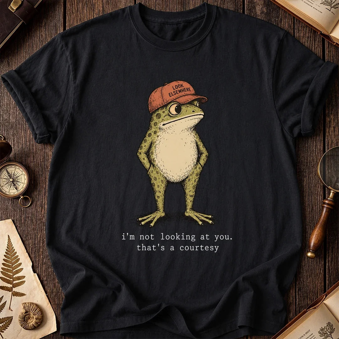 Not Looking Frog T-Shirt product image 3