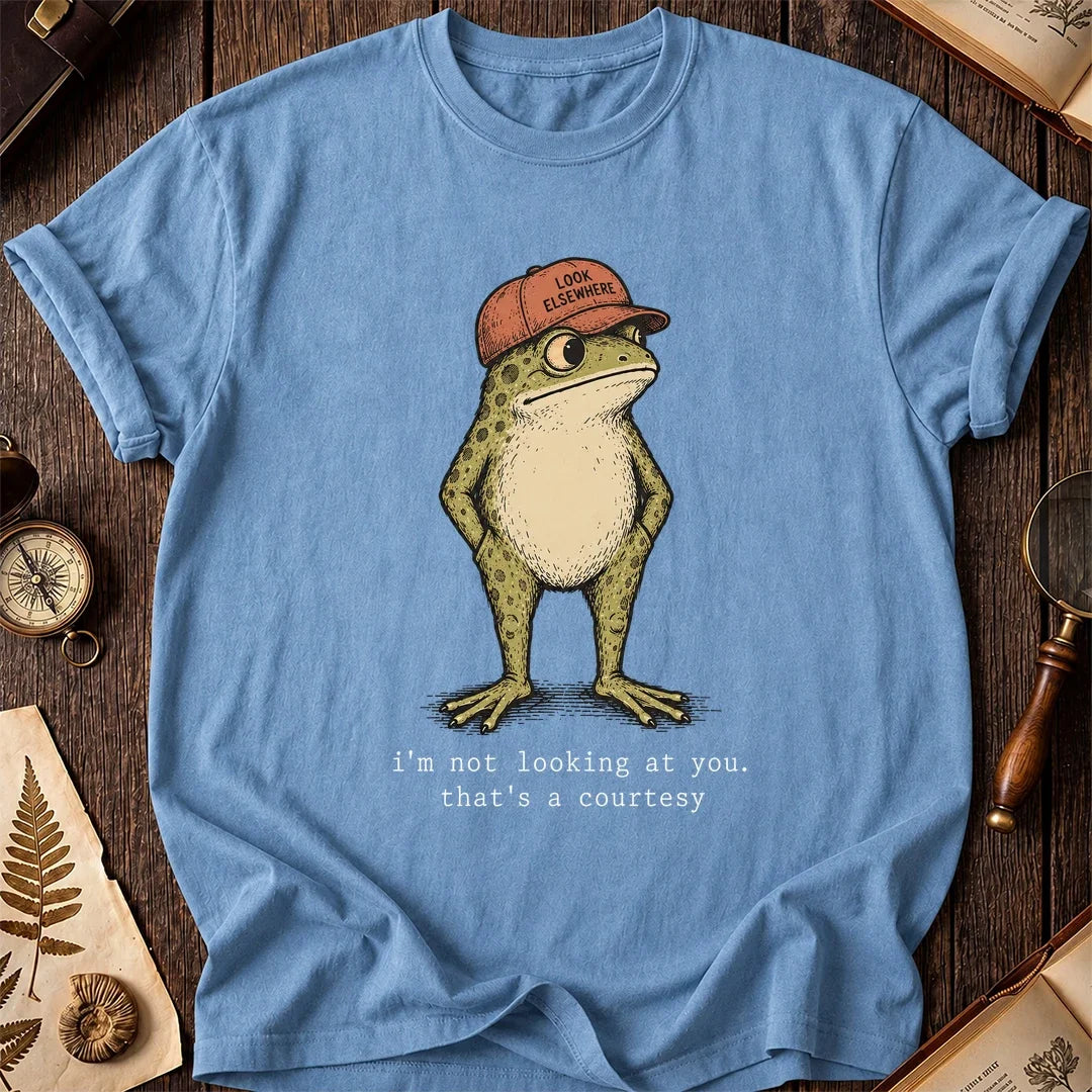 Not Looking Frog T-Shirt product image 4