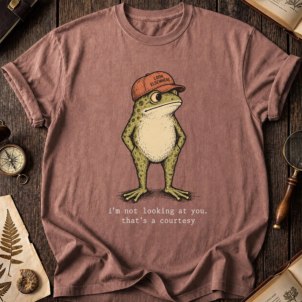 Not Looking Frog T-Shirt product image 8