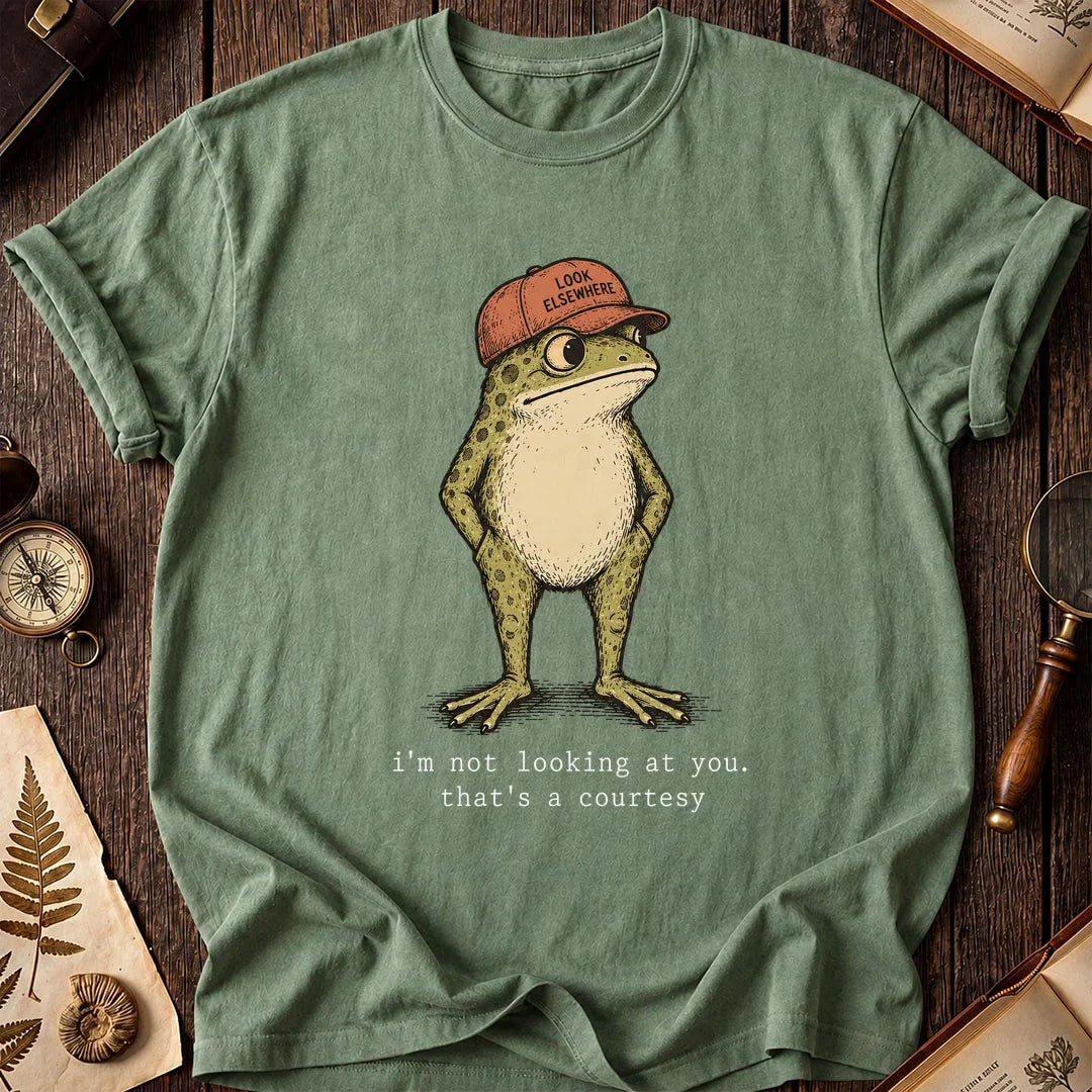 Not Looking Frog T-Shirt product image 1
