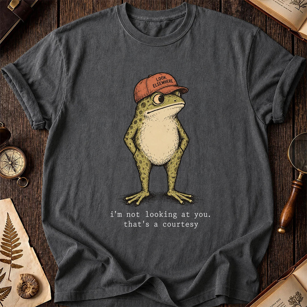 Not Looking Frog T-Shirt product image 6