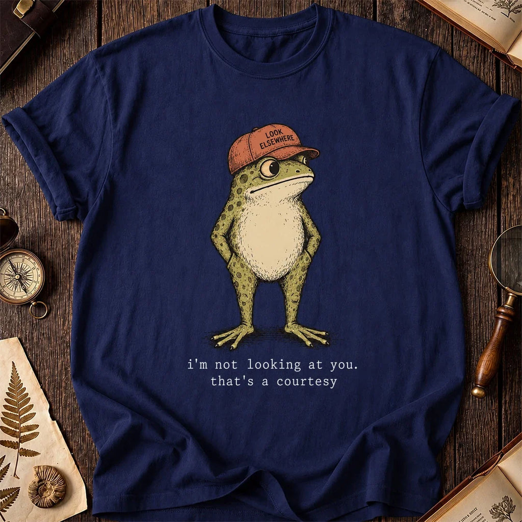 Not Looking Frog T-Shirt product image 7