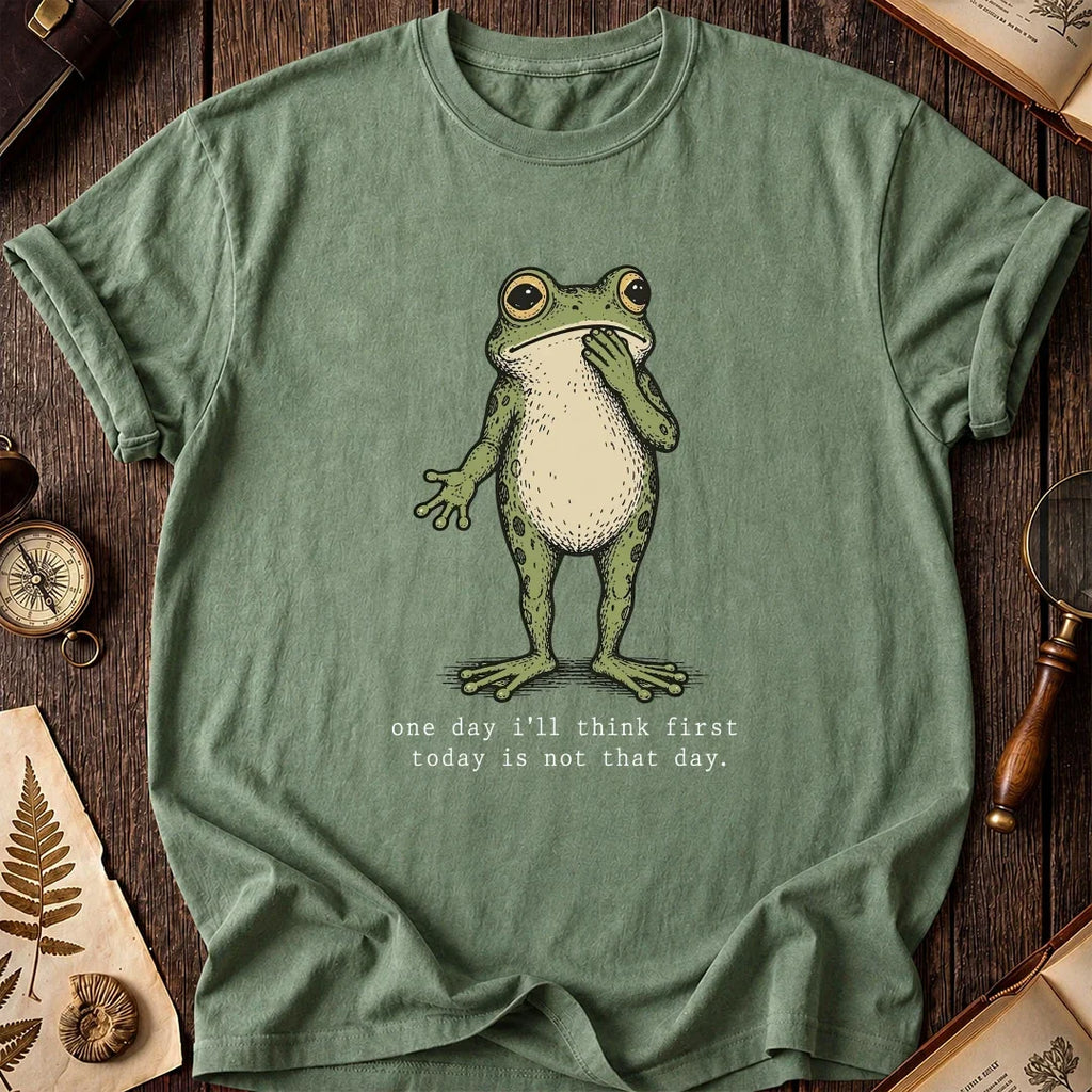Not That Day Frog T-Shirt product image 1