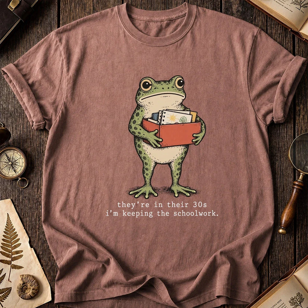 Old Homework Frog T-Shirt product image 8