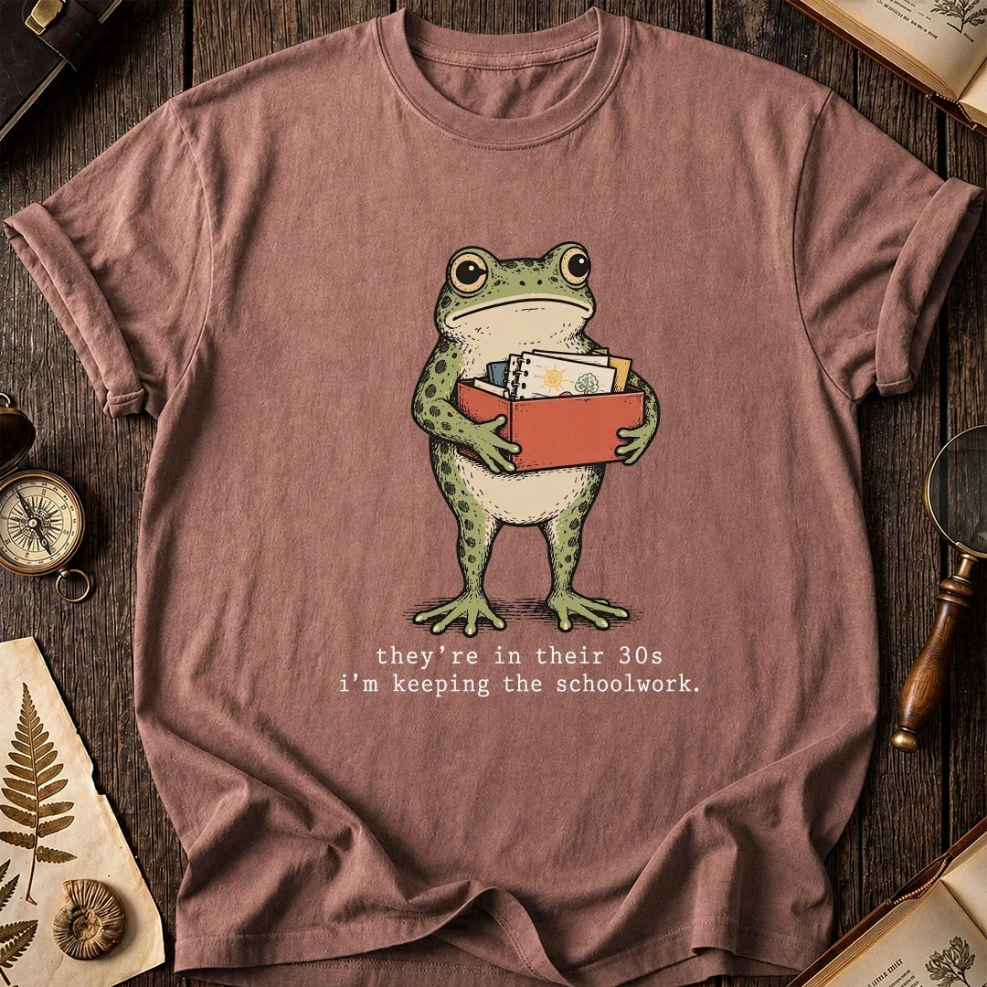 Old Homework Frog T-Shirt product image 8