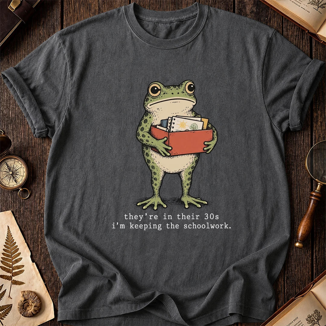 Old Homework Frog T-Shirt product image 6