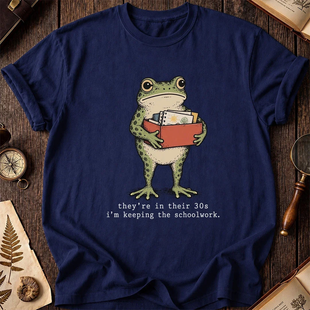 Old Homework Frog T-Shirt product image 7